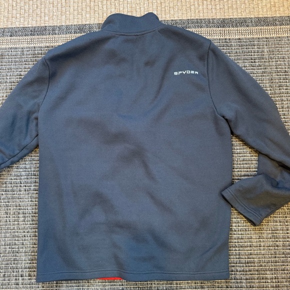 Spyder Women's Ski Jacket in Red and Gray - Picture 4 of 4